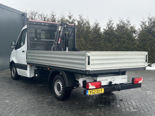 Mercedes-Benz 311 CDI Sprinter 3.5T AUTOMAAT / 22.128 KM !! / HIAB KRAAN T-CLX 013 / 1e EIG. / TREKHAAK / AIRCO / CRUISE / APPLE CARPLAY