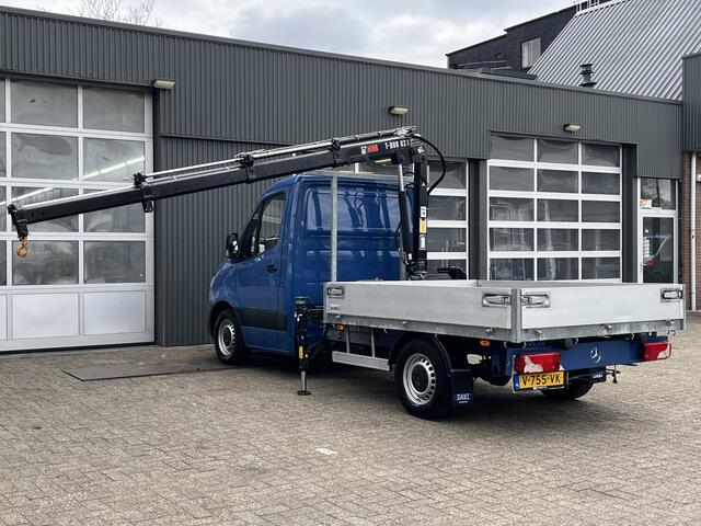 Mercedes-Benz 311 CDI Sprinter 2.2 L2 Hiab 023T Laadkraan 20.000km 2-Persoons Open laadbak Pick-up Euro 6 Bakwagen P-up Bpm vrij voor particulier gebruik!!