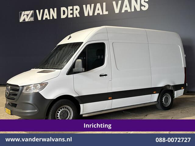 Mercedes-Benz 311 CDI Sprinter L2H2 Inrichting Oprijplaat Euro6 Airco | Omvormer | Camera | Apple Carplay | Compressor Android Auto, Sidebars
