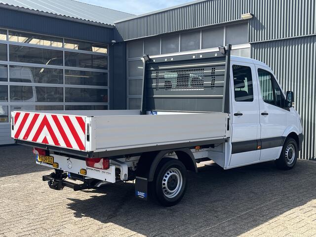 Mercedes-Benz 311 CDI Sprinter DC Bpm vrij Euro 6 Open laadbak Pick up Airco 7 persoons Trekhaak Camera Bakwagen P-up 1e eigenaar