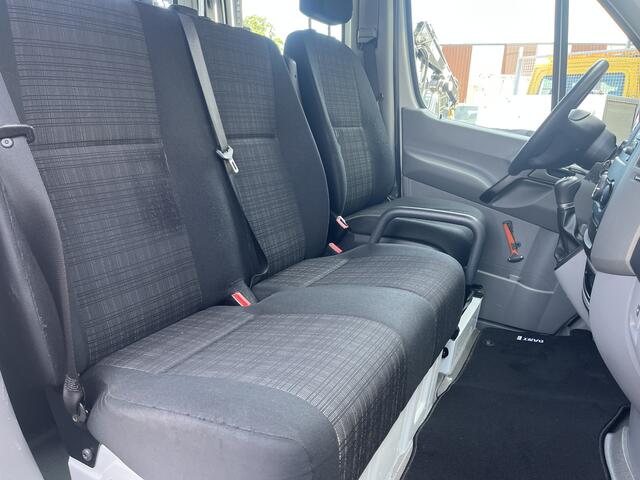 Mercedes-Benz 311 CDI Sprinter DC Bpm vrij Euro 6 Open laadbak Pick up Airco 7 persoons Trekhaak Camera Bakwagen P-up 1e eigenaar