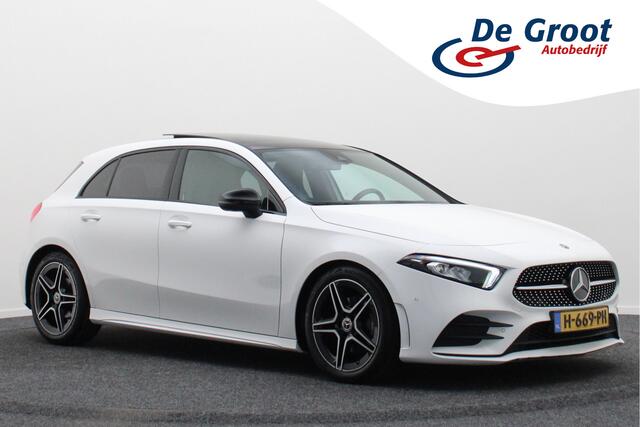 Mercedes-Benz A-KLASSE 160 Business Solution AMG Panoramadak, Camera, Cruise, Apple Carplay, Virtual Cockpit, LED, 18''