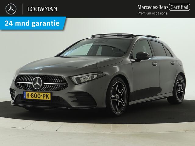 Mercedes-Benz A-KLASSE 180 Business Solution AMG | Panoramadak | Sfeerverlichting | Lage km! | Inclusief 24 maanden MB Certified garantie voor Europa.