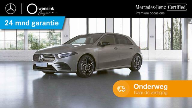 Mercedes-Benz A-KLASSE 180 Business Solution AMG | Panoramadak | Night | Stoelverwarming | Sfeerverlichting | Achteruitrijcamera |