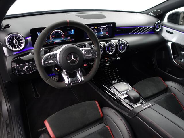 Mercedes-Benz A-KLASSE AMG 35 4MATIC Premium Plus Aut- Performance Interieur, Panoramadak, Burmester, Sfeerverlichting, Carplay