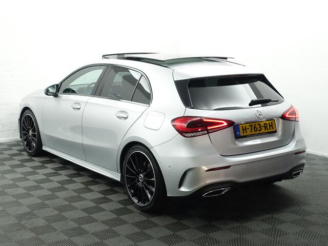 Mercedes-Benz A-KLASSE 220 AMG Night Edition Aut- Burmester Audio, Memory Seats, 360 Camera, Panodak, Sfeerverlichting, Xenon Led