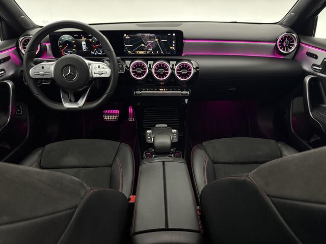 Mercedes-Benz A-KLASSE 180 AMG Pano Sfeer Burmester Camera Virtual LED Memory Seats Clima Cruise Navi PDC 18''LMV