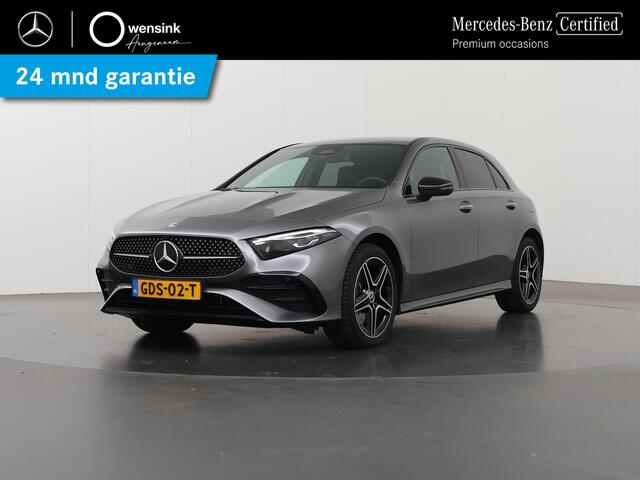 Mercedes-Benz A-KLASSE 250 e Star Edition AMG Line | Nightpakket | Sfeerverlichting | Apple carplay | Android auto | Parkeercamera | Stoelverwarming |