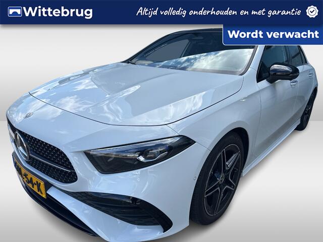 Mercedes-Benz A-KLASSE 200 AMG Line / Pano / Navigatie / Mem seats / 360 camera / Stoelverwarming / Dodehoek