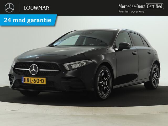Mercedes-Benz A-KLASSE 250 e AMG Plug-In Hybride | Sfeerverlichting | Nightpakket | Apple Carplay | MBUX augmented reality | Inclusief 24 maanden MB Certified garantie voor Europa.