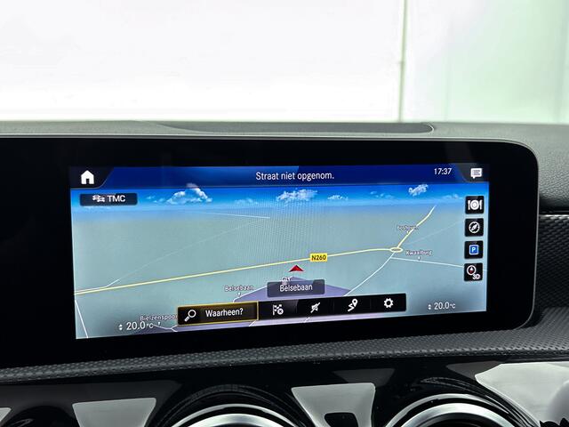 Mercedes-Benz A-KLASSE 160 Advantage | Lichtmetalen velgen | Navigatie | Parking support | Inclusief 24 maanden MB Certified garantie voor Europa.