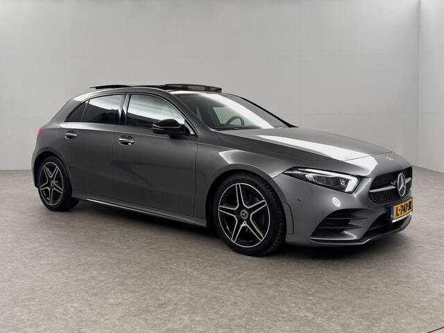 Mercedes-Benz A-KLASSE 180 AMG Pano Sfeer Burmester LED Virtual Memory Camera Cruise Clima Navi PDC 18"LMV