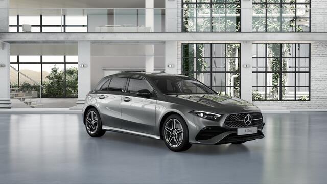 Mercedes-Benz A-KLASSE 180 Business Solution AMG | Nightpakket | Parkeerpakket met achteruitrijcamera | KEYLESS GO | Sfeerverlichting | MULTIBEAM LED | Extra USB-poorten | Verwarmde stoelen vooraan | Spiegelpakket |