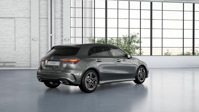 Mercedes-Benz A-KLASSE 180 Business Solution AMG | Nightpakket | Parkeerpakket met achteruitrijcamera | KEYLESS GO | Sfeerverlichting | MULTIBEAM LED | Extra USB-poorten | Verwarmde stoelen vooraan | Spiegelpakket |