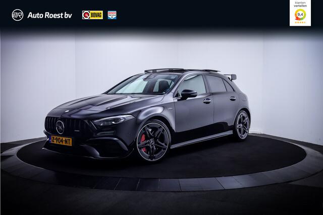 Mercedes-Benz A-KLASSE AMG 45 S 4MATIC+ FACELIFT | PANO | DYNAUDIO | AERO PAKKET | CAMERA | ADAPTIEF | LANE.ASS