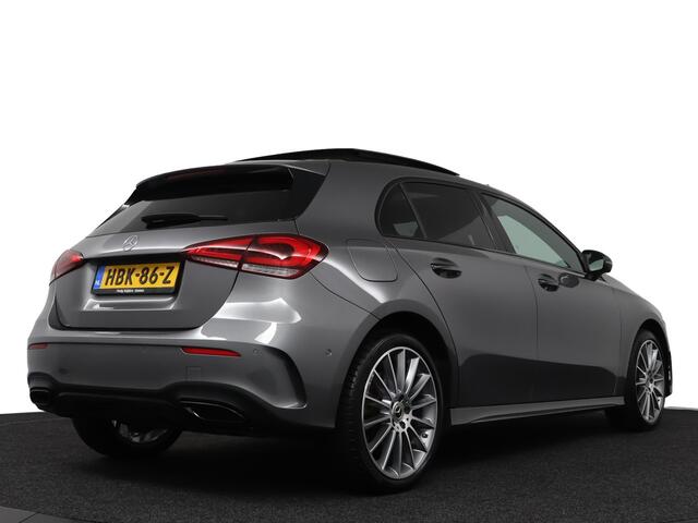 Mercedes-Benz A-KLASSE 250-e AMG Premium Exclusive Plus Plug-Hybrid 263 PK | Black Optic | Panorama | Leer | HUD | DAB+ | Widescreen | Elektr.pakket PRO - RIJKLAAR