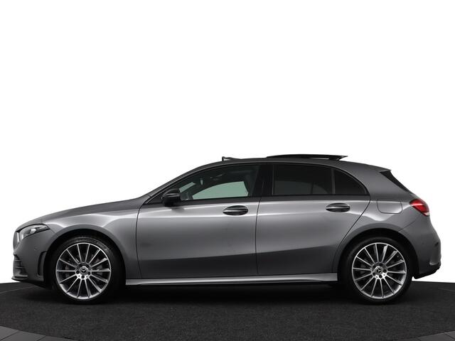 Mercedes-Benz A-KLASSE 250-e AMG Premium Exclusive Plus Plug-Hybrid 263 PK | Black Optic | Panorama | Leer | HUD | DAB+ | Widescreen | Elektr.pakket PRO - RIJKLAAR