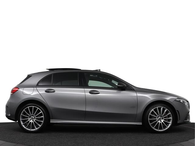 Mercedes-Benz A-KLASSE 250-e AMG Premium Exclusive Plus Plug-Hybrid 263 PK | Black Optic | Panorama | Leer | HUD | DAB+ | Widescreen | Elektr.pakket PRO - RIJKLAAR