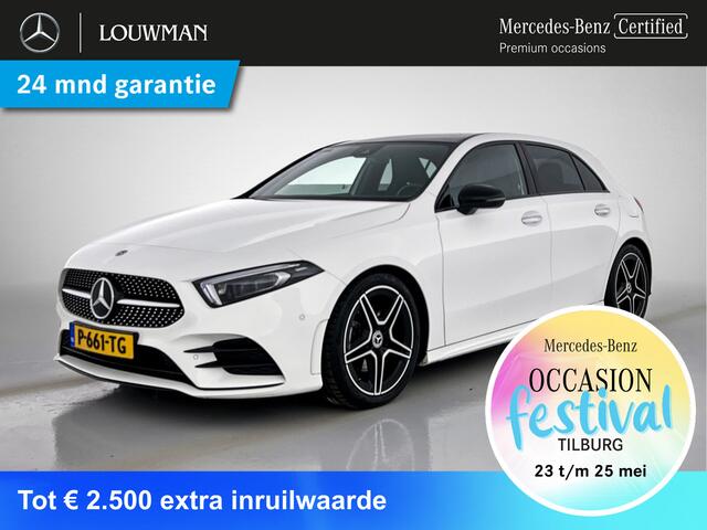 Mercedes-Benz A-KLASSE 180 Premium Plus Panoramadak | elct. bedienbare voor stoelen met memory | Navigatie | Parking support met camera achter | Inclusief 24 maanden MB Certified garantie voor Europa