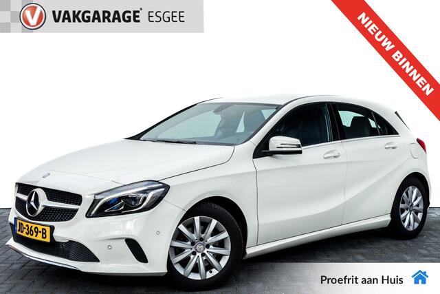 Mercedes-Benz A-KLASSE 160 102 PK Ambition RIJKLAAR INCL: GARANTIE. | Sport Stoelen | 16 inch LMV | Airco | Cr control | Metallic | Navi |