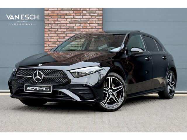 Mercedes-Benz A-KLASSE 250 e AMG Line Premium Aut8 | Distronic | Panoramadak | Burmester | Verwarmd Stuurwiel | Keyless Go | Camera | Multibeam LED |