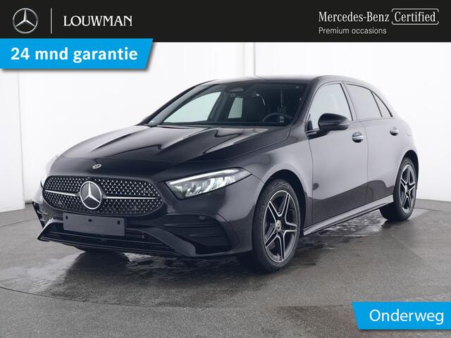 Mercedes-Benz A-KLASSE 250 e AMG Face Lift Plug-In Hybride AMG Line Advanced Plus | Night Pakket | 11kW Laden | Stuur en Stoelverwarming. Inclusief 24 maanden MB Certified garantie voor Europa.