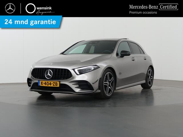 Mercedes-Benz A-KLASSE 180 Business Solution AMG | Panoramadak | Night | Stoelverwarming | Sfeerverlichting | Achteruitrijcamera |