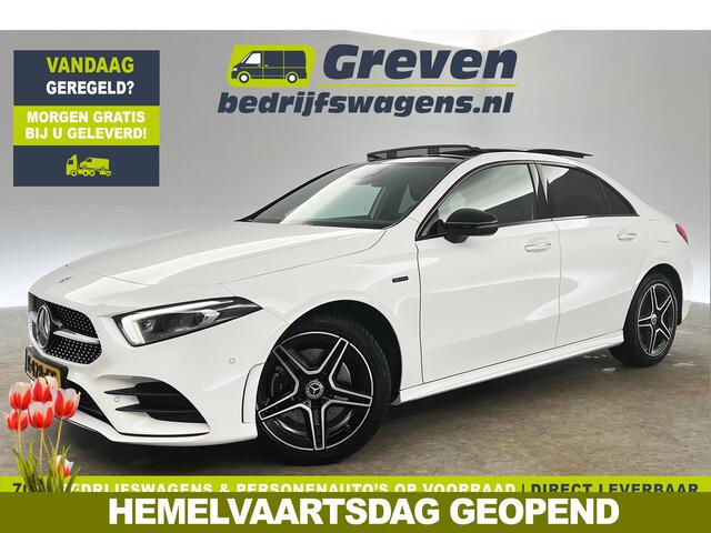 Mercedes-Benz A-KLASSE 250 e AMG 235PK Hybride Pano Memory Sfeerverl. LED Virtual Camera Cruise Clima Navi PDC 18"LMV