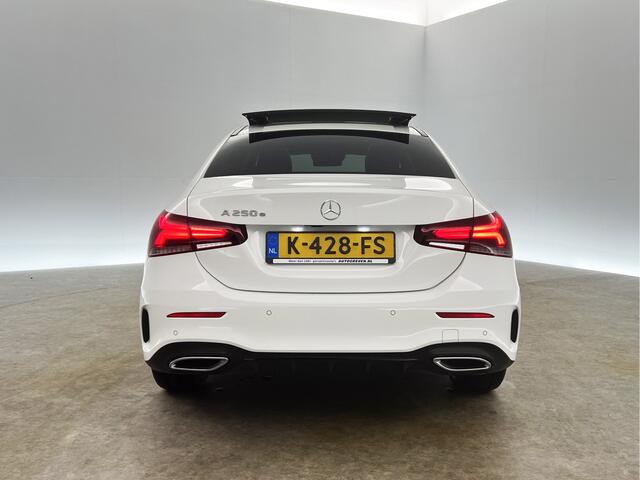 Mercedes-Benz A-KLASSE 250 e AMG 235PK Hybride Pano Memory Sfeerverl. LED Virtual Camera Cruise Clima Navi PDC 18"LMV
