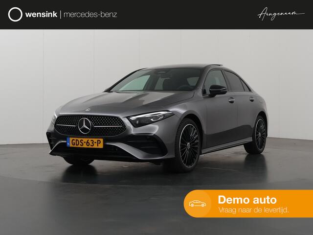 Mercedes-Benz A-KLASSE 250 e AMG Line | Panoramadak | Night | Sfeerverlichting | Achteruitrijcamera | Stuurverwarming