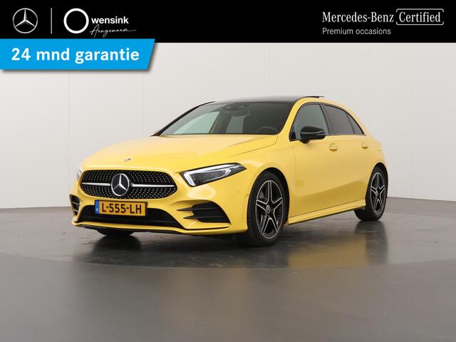 Mercedes-Benz A-KLASSE 180 Business Solution AMG | Night | Multibeam | Panoramadak | Widescreen | Sfeerverlichting |