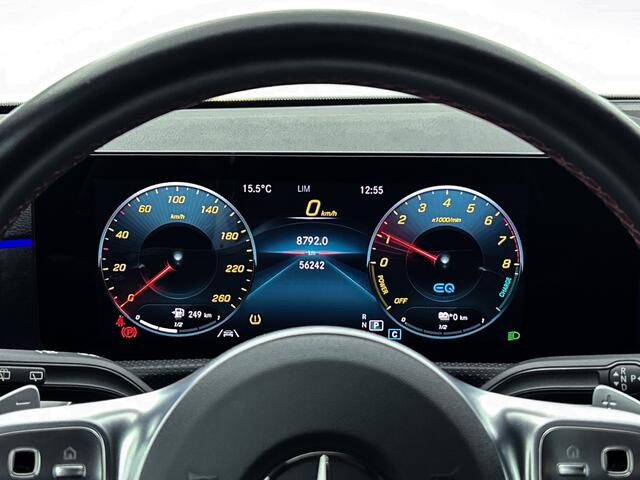 Mercedes-Benz A-KLASSE 250 e AMG line PHEV | Afn Trekhaak | Sfeerverlichting | Apple Car Play | Park pilot + achtercamera Inclusief 24 maanden MB Certified garantie voor Europa.