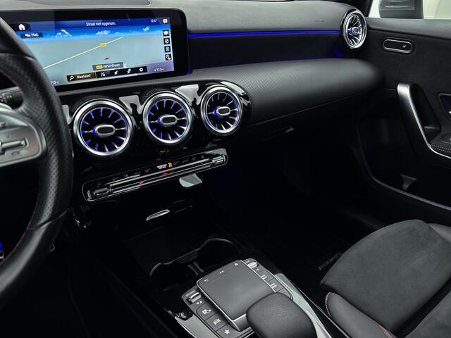 Mercedes-Benz A-KLASSE 250 e AMG line PHEV | Afn Trekhaak | Sfeerverlichting | Apple Car Play | Park pilot + achtercamera Inclusief 24 maanden MB Certified garantie voor Europa.