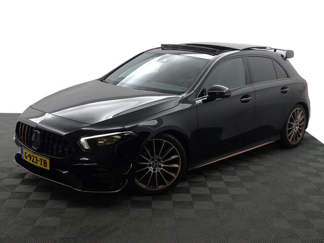 Mercedes-Benz A-KLASSE 200 AMG Premium Plus- Aero Kit, Panoramadak, Sfeerverlichting, Sportuitlaat, Alcantara Interieur Afwerking