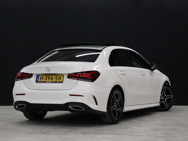 Mercedes-Benz A-KLASSE 180 AMG Sport [SCHUIFKANTELDAK, APPLE CARPLAY, ANDROID, HALF LEDER, CAMERA, STOELVERWARMING, PDC V+A, CRUISE, NIEUWSTAAT]