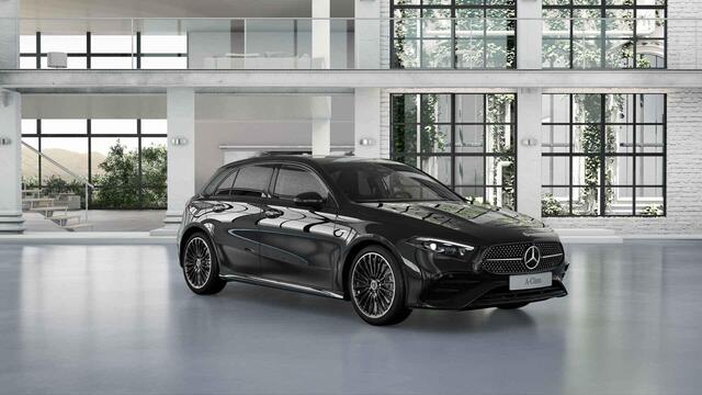 Mercedes-Benz A-KLASSE 250e Business Solution AMG | Panoramaschuifdak | Night | 360°-camera | Stoelverwarming voor