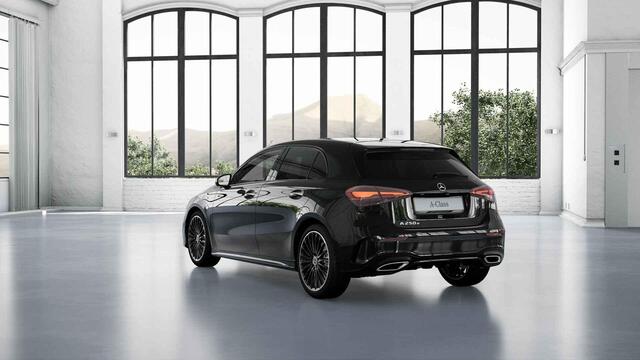 Mercedes-Benz A-KLASSE 250e Business Solution AMG | Panoramaschuifdak | Night | 360°-camera | Stoelverwarming voor