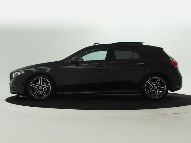 Mercedes-Benz A-KLASSE 180 Business Solution AMG | Panoramadak | Sfeerverlichting | Elektrische Stoelen | Cruise Control | Inclusief 24 maanden MB Certified garantie voor Europa.