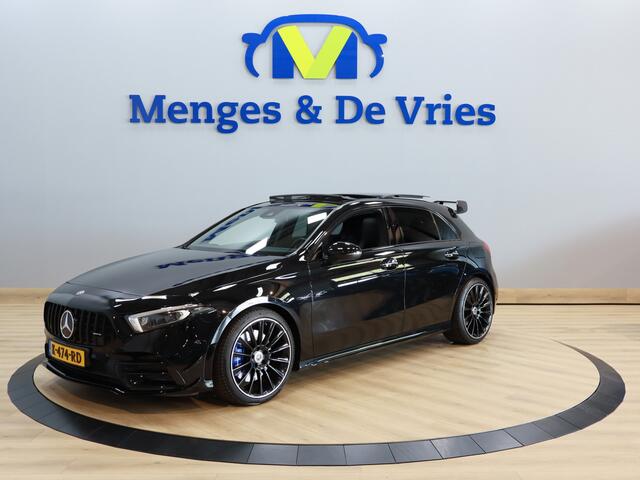 Mercedes-Benz A-KLASSE 250 Premium Plus AMG Line | Airco ECC | LED | Panorama | Sfeer | Widescreen | Camera | Apple Carplay | DAB | Isofix |