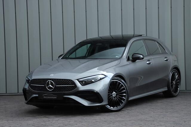Mercedes-Benz A-KLASSE 180 AMG Aut7 | Head-up | Keyles-go | Burmester | Pano | Sfeerverlichting | Multi-beam | 2023.