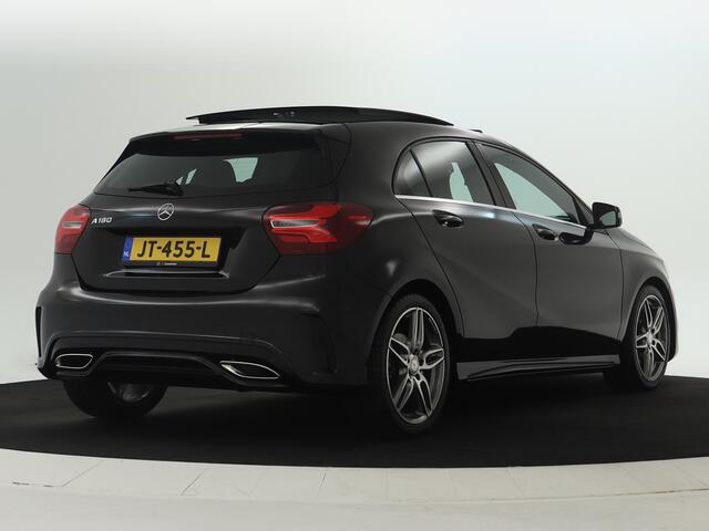 Mercedes-Benz A-KLASSE 180 AMG Sportpakket | Panoramadak | Stoelverwarming | Sfeerverlichting | LED | Navigatie | Parkeersensoren | Inclusief 12 Maanden Garantie