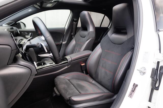 Mercedes-Benz A-KLASSE 200 164 pk Launch Edition Premium Plus AMG-Sportpakket /NL-Auto/ Pano-Dak/ 360-Camera/ Sfeer-Verl./ Burmester/ Sport-Stoelen/ Stoel.Verw/ LED-Koplamp/ 18'' LMV