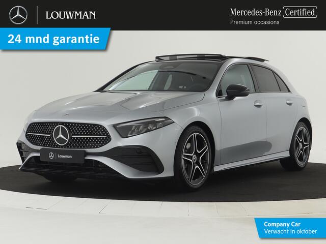 Mercedes-Benz A-KLASSE 180 Star Edition Limited | AMG Line | Nightpakket | Dodehoekassistent | Parkeerpakket met achteruitrijcamera | KEYLESS GO | Draadloos oplaadsysteem voor smartphone | Sfeerverlichting |