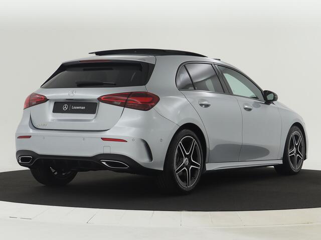 Mercedes-Benz A-KLASSE 180 Star Edition Limited | AMG Line | Nightpakket | Dodehoekassistent | Parkeerpakket met achteruitrijcamera | KEYLESS GO | Draadloos oplaadsysteem voor smartphone | Sfeerverlichting |
