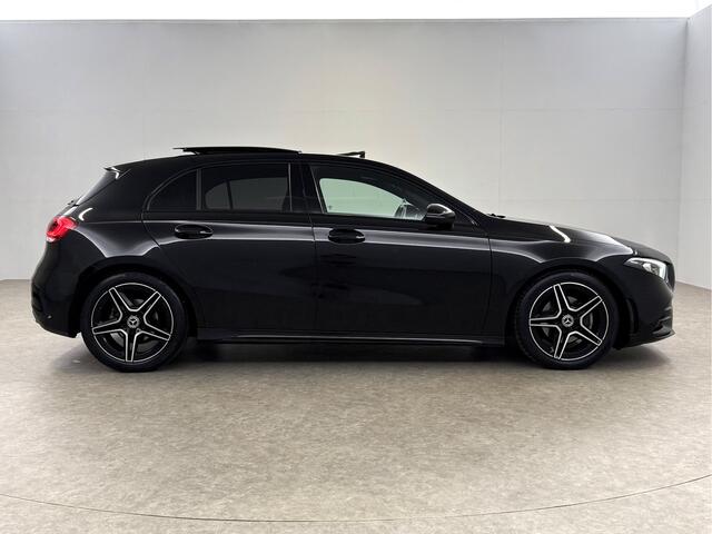 Mercedes-Benz A-KLASSE 180 Business Solution AMG Pano Sfeerverl. Virtual LED Clima Cruise Carplay Navi PDC 18"LMV