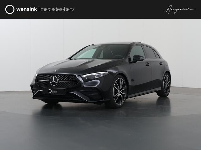 Mercedes-Benz A-KLASSE 180 Business Solution AMG | Panoramaschuifdak | AMG Line Plus | Night | Head-up display | Dodehoekassist |