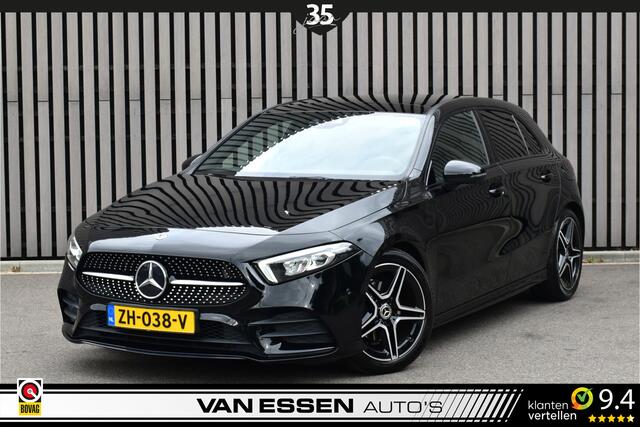 Mercedes-Benz A-KLASSE 180 Business Solution AMG Pano Navi Stoelverw. Sfeerlicht NL-Auto!