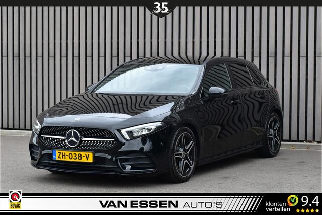 Mercedes-Benz A-KLASSE 180 Business Solution AMG Pano Navi Stoelverw. Sfeerlicht NL-Auto!