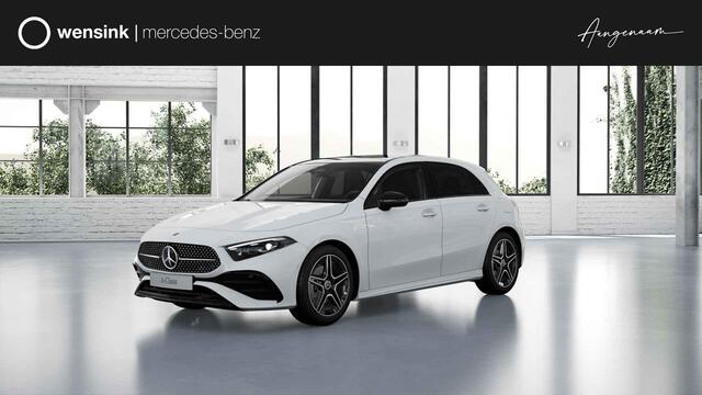 Mercedes-Benz A-KLASSE 180 Business Solution AMG | Panoramaschuifdak | Achteruitrijcamera | Stoelverwarming voor | MULTIBEAM LED | Nightpakket | 18 inch AMG-velgen |