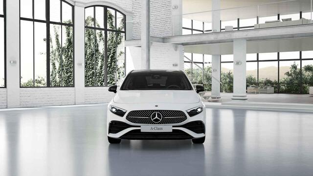Mercedes-Benz A-KLASSE 180 Business Solution AMG | Panoramaschuifdak | Achteruitrijcamera | Stoelverwarming voor | MULTIBEAM LED | Nightpakket | 18 inch AMG-velgen |